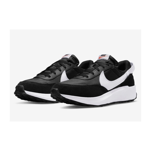 Nike Waffle Debut Low Top Mens Running Shoes Black White DH9522-001 NEW Multi Sz - Picture 5 of 7
